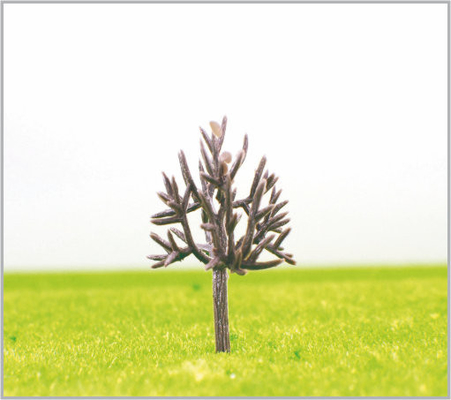 China B4020 N Gauge Train Layout Miniature Model Trees Roadside Green Plastic Street Trees 4cm supplier