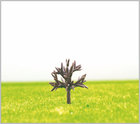 China B3153 N Gauge Train Layout Miniature Model Trees Roadside Green Plastic Street Trees 3.5cm supplier
