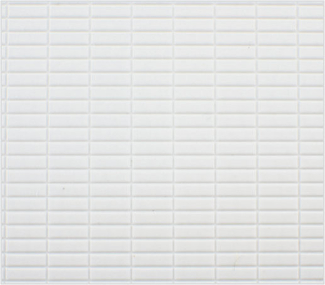 China OEM Architectural Scale Model Materials DA2.5*7.5-2A ABS Qi Seam Floor Tiles 430*600mm supplier