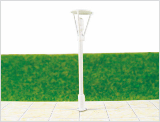 China T22 HO Scale Luminous Train Layout Light Street Miniature Model Lamp Posts 5cm supplier