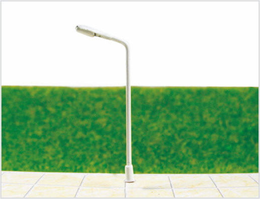 China T24 N Scale Luminous Train Layout Lighting Street Model Lamppost 9cm supplier