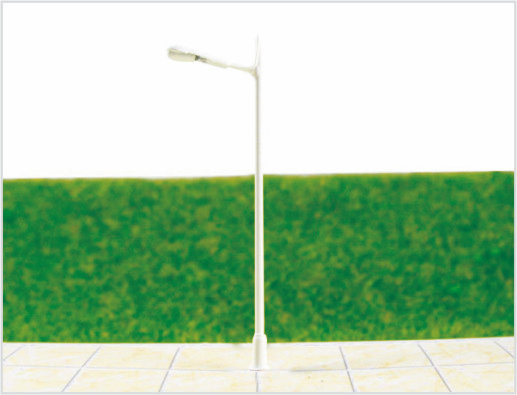 China T25 6V 7.5cm Luminous Miniature Street Model Lamp Post Light for Train Layout supplier