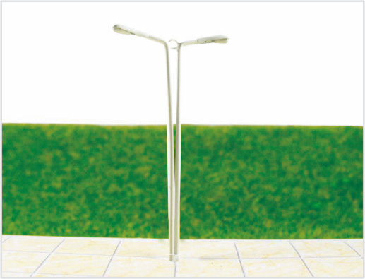 China T35 Custom 6V Luminous Light Street Scale Model Lamppost 9.5cm for HO Train Layout supplier