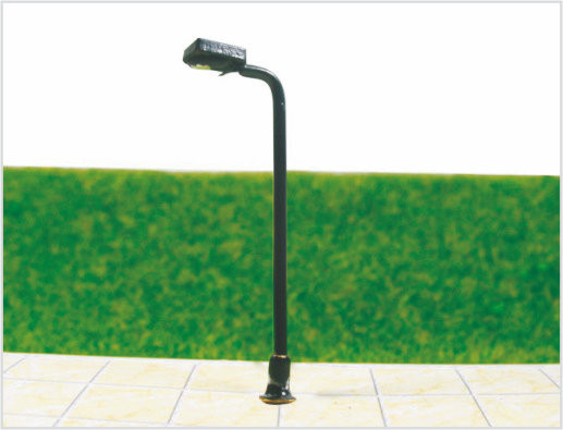 China T41 HO Scale Train Layout Light Street Miniature Model Lamp Posts 6.5cm supplier