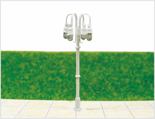 China T53 Custom 6V Luminous Street Scale Model Lamppost 5.5cm for HO Train Layout supplier