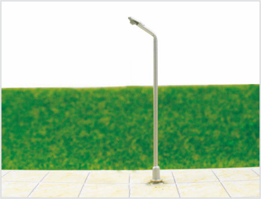 China T91 6V Billboard Street Plastic Scale Model Lamp Posts for Train Layout 5cm supplier
