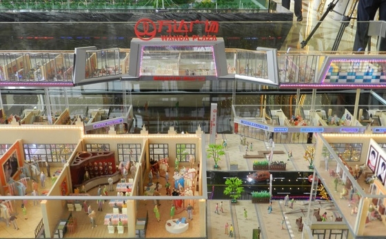 China 3d architectural modeling Supermarket model making ,  3d architectural models CE ROHS supplier