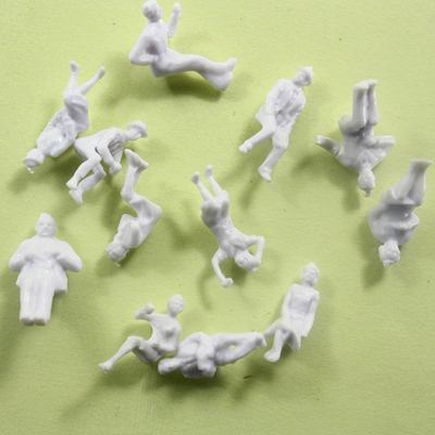 HO scale train layouts, scale resin figure models , scale model train figures , Human figure model supplier