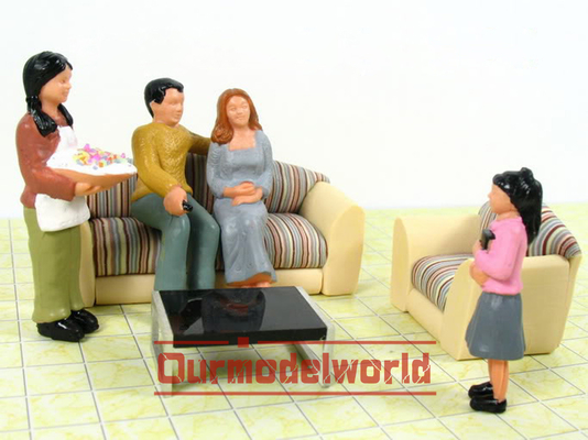G / I / O / S Scale Architectural Scale Figures 5CM Professional supplier