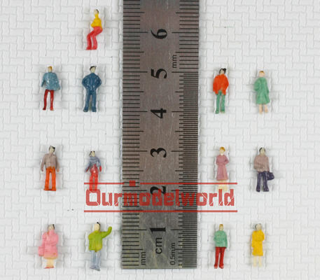 1:150 Architectural N Scale Model People ,  Figures 1.0cm For model train Layout supplier