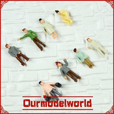 Hobby Shop Model Railway People Painting Model Figures Ground Cover Materials supplier