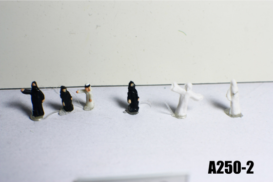 1 / 200 Arab Architectural Scale Model People Standing / Sitting Figures supplier