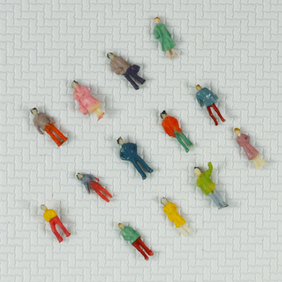 DIY Architectural Scale Model People Swimming Figures N Scale White supplier