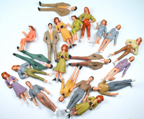 HO / G / O  Architectural Scale Model People Passengers / Preiser supplier