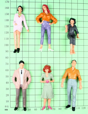 HO / G / O  Architectural Scale Model People Passengers / Preiser supplier