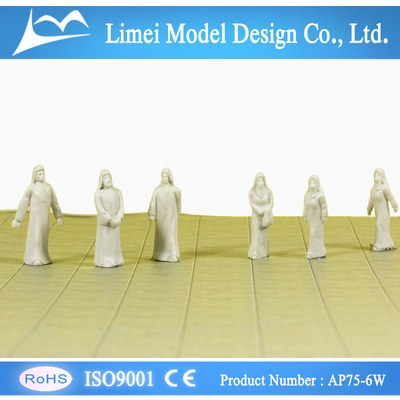 OO Scale Model Train Figures For Architects / Students 5.5cm Height supplier