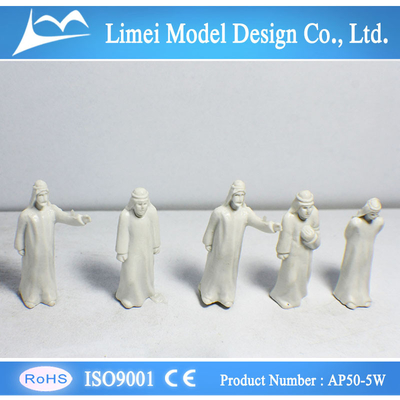 OO Scale Model Train Figures For Architects / Students 5.5cm Height supplier