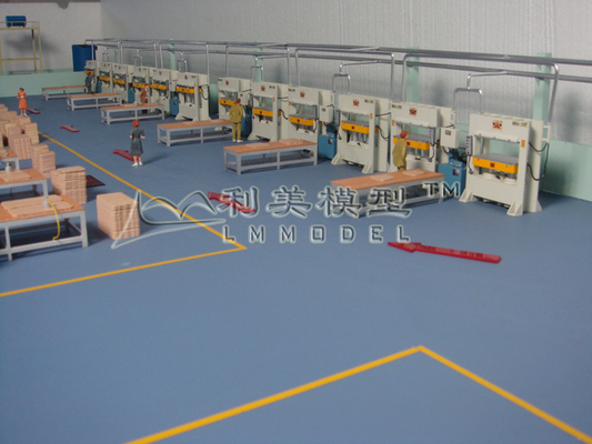 Supermarket 3d Architectural Models Fire Prevention Strong Durable supplier