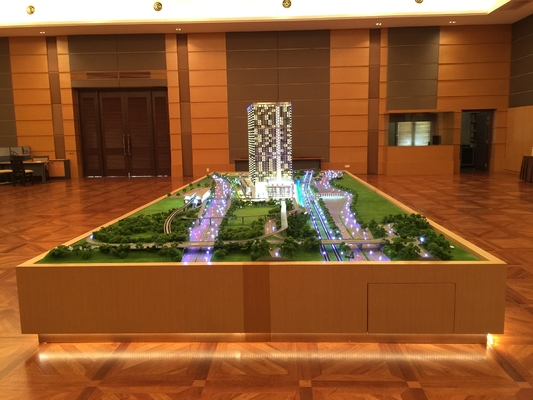 LED Lighting Architectural Scale Model / Architecture Scale Model  Miniature Model supplier