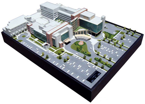 3D Beautiful Architectural Model Maker ABS Plastic For Residential Building Planning supplier