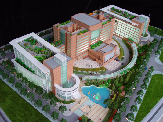 Eco-friendly Architectural Model Maker Portable For Shopping Mall Planning supplier