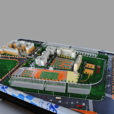 Miniature Architectural Model Maker Durable For Public Basswood Building supplier