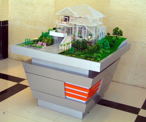 Private Residential Miniature Architectural Model Maker , Garden House Scale Model Making supplier