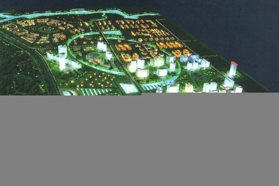 Beach Villas Miniature Architectural Model Maker , Tourism Planning Model Making supplier