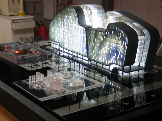 Miniature Architectural Model Maker Durable For Science And Technology Park Planning supplier