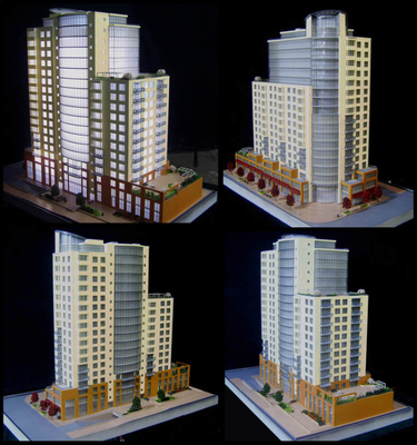 Miniature Architectural Model Maker Durable For Science And Technology Park Planning supplier
