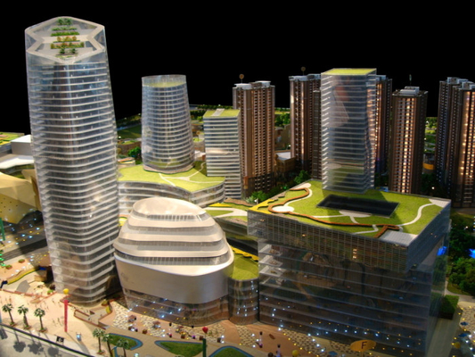 Miniature Architectural Model Maker Durable For Science And Technology Park Planning supplier