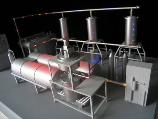 Industrial Miniature Architectural Model Maker , Mechanical / Marine Model supplier