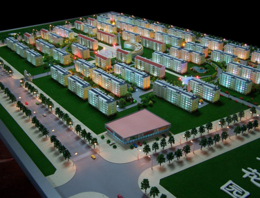Durable Miniature Architectural Model Maker Eco-friendly For City Planning Project supplier