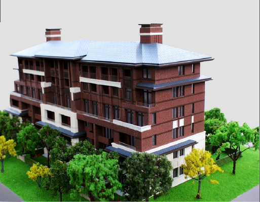 Residential Building Miniature Architectural Model Maker With Lighting System supplier