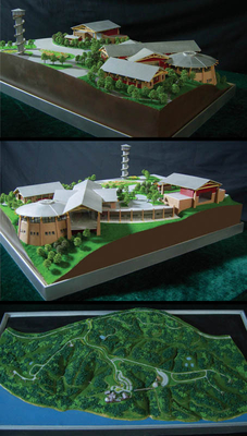 City Architectural Model Maker , Urban Planning Miniature Architectural Model supplier