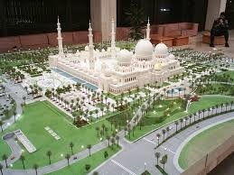Durable Miniature Architectural Model Maker For Mosque Construction ， model maker supplier