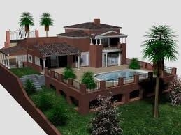 Villas Miniature Architectural Model Maker Durable With Interior Showcase supplier