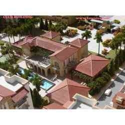 Luxury Villa Architectural Model Maker , Interior Details Scale Model Showcase supplier