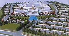 Custom Miniature Architectural Model Maker , Lighting Gurudwara Scale Model supplier