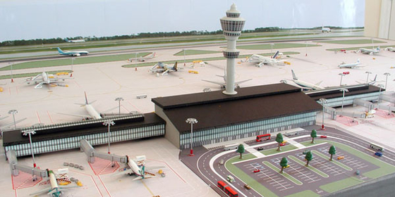 Portable Miniature Architectural Model Maker , Modular Model Exhibition Stands supplier