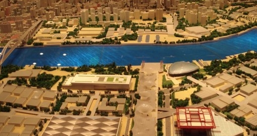 Exhibition Layout Architectural Model Maker , Modular Exhibition Construction Stand supplier