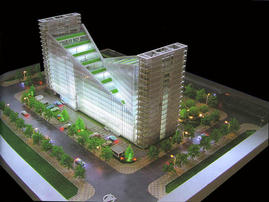 Miniature Architectural Model Maker Lighting For Exhibition Layout supplier