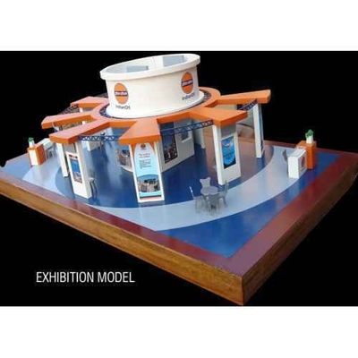 Exhibition Miniature Architectural Model MakerWith LED Lighting Modular supplier