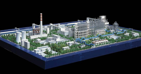 Crystal Architectural Model Maker 3D Beautiful For Building / model buildings supplier