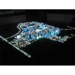 Crystal Miniature Architectural Model Maker , 3D Crystal Model Building , model making supplier