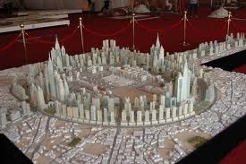 Real Estate Miniature Architectural Model Maker , Environmental Scale Model Showcase supplier