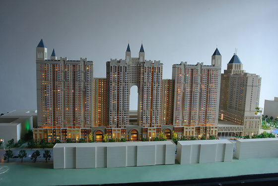 3D Miniature Architectural Model Maker , Real Estate Building Scale Model , model making supplier