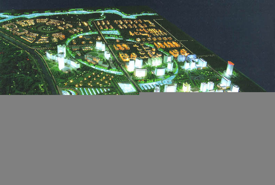 Beautiful Lighting Architectural Model Maker For Real Estate Investment Project supplier