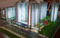 Beautiful Lighting Architectural Model Maker For Real Estate Investment Project supplier