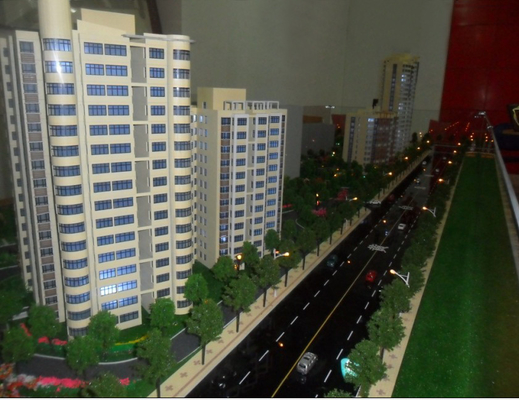Beautiful Lighting Architectural Model Maker Miniature For Real Estate Investment Project supplier